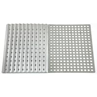 Mr Bar B Q 06039X Stainless Steel Dual Sided Reusable BBQ Sheet