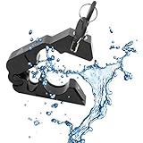 #1 Motorcycle Lock - A Grip / Throttle / Brake / Handlebar Lock to Secure a Bike, Scooter, Moped or ATV in Under 5 Seconds! From BigPantha - Lifetime Guarantee! (Black)