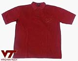 Virginia Tech Hokies Men's Cabernet Classic Polo Shirt from Antigua