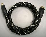 HDTV HDMI cable 1.3a CL2 24awg w/Net Jacket-3ft 1080P for LCD TV PSP DLP Plasma