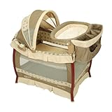 Graco Wood Frame Pack 'n Play with Bassinet and Changing Table in Marlowe