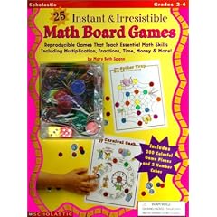 25 Instant & Irresistible Math Board Games (Grades 2-4)