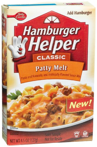 Hamburger Helper Patty Melt, 4.5-Ounce Boxes (Pack of 6)