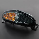 28 Super Bright Spots Visibility Smoked Lens Safety Running Brake Stop Rear Tail Turn... by Astra Security