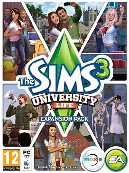 The Sims 3: University Life (PC DVD) The Sims 3: University Life (PC DVD)