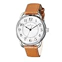 AK Anne Klein Women's Brown Silver-Tone Casual Watch #108687SVBK