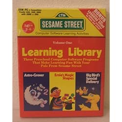 Sesame Street Learning Library, Volume One: Computer Software Learning Activities