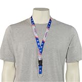 Texas Rangers MLB Team Logo Lanyard