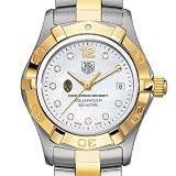 TAG HEUER watch:Johns Hopkins University TAG Heuer Watch - Women's Two-Tone Aquaracer with Diamond Dial at M.LaHart