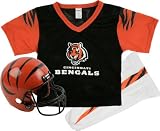 Cincinnati Bengals Kids/Youth Football Helmet Uniform Set