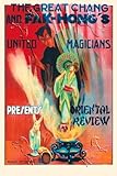 IMAGE OF Canvas Print, United Magicians Presents - Oriental Review - 24 x 36