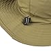 Uarter Mesh Bucket Hat Boonie Cap Summer Waterproof Wide Brim Fishing Hat Sun Protection Fisherman Hat,L Size