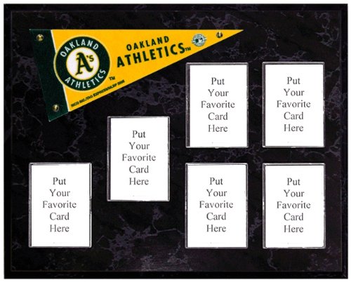 Oakland Athletics Mini Pennant Plaque (No Cards)
