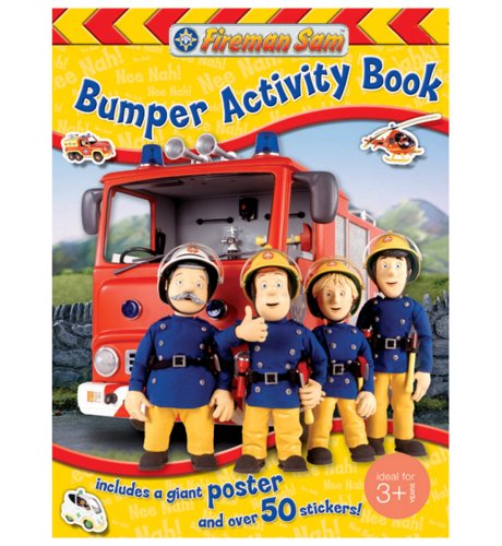 Fireman Sam Bumper Activity Book