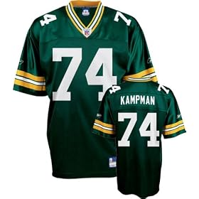 Aaron Kampman Jersey: Reebok Green Replica #74 Green Bay Packers Jersey