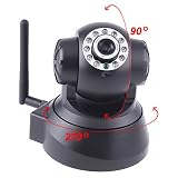 IR CUT No Colour Cast Wired Dual Audio Pan Tilt Secutiry IP Network Camera Night Vision MI-2131W