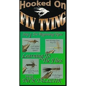 Hooked On Fly Tying, HDT5 Learning to Tie Flies Step 1- Dick Talleur [VHS]