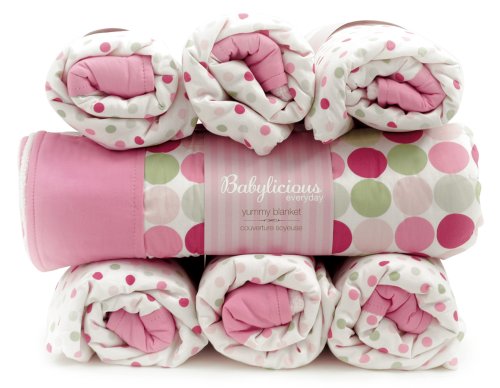 Babylicious Yummy Blanket Large Dot Pink