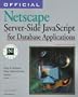 Official Netscape Server-Side JavaScript for Database Applications