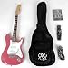 SX EG1K 3/4 BGMY Short Scale Guitar Package with Amp, Carry Bag and Instructional DVD
