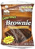 Chef Jay's Food Products Trioplex Brownie Double Chocolate Decadence, 3 oz. each, 12-Count Box