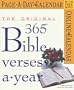 Bible Verses Page-A-Day Calendar 2004 (Page-A-Day(r) Calendars)