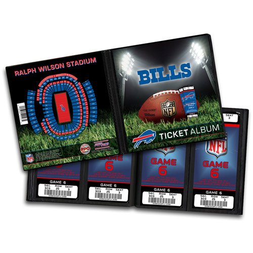 NFL Buffalo Bills Ticket Album
