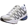 ECCO Women's RXP 3000 Running Shoe,Silver/White/Blue,39 EU (8-8.5 US)