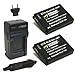 Wasabi Power Battery (2-Pack) and Charger for Samsung SLB-10A and Samsung ES50, ES55, ES60, EX2F, HMX-U10, HMX-U20, HZ10W, HZ15W, IT100, L100, L110, L200, L210, L310W, M100, M110, M310W, NV9, P800, P1000, PL50, PL51, PL55, PL60, PL65, PL70, SL102, SL202, SL310, SL420, SL502, SL620, SL720, SL820, TL9, WB150F, WB250F, WB500, WB550, WB750, WB800F, WB850F, WB2100