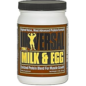 Universal Nutrition System Milk & Egg Protein 1.5-pound Bottle Ch,  Cans