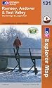 Romsey, Andover and Test Valley (Explorer Maps) (OS Explorer Map)