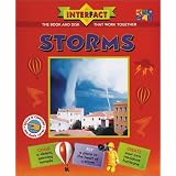 Storms: Interfact Two-Can, the Book and Disk That Work Together: Chase a Violent Spinning Tornado, Fly a Plane to the Heart of a Storm, Create Your Own Miniature Hurricane: Skills & Content (Bk/CDROM)