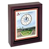 St. Louis Cardinals Busch Stadium Colorprint Desk Clock