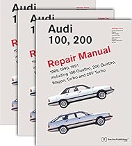 Three Volume Set: Audi 100, 200 Repair Manual 1989, 1990, 1991 Including 100 Quattro, 200 Quattro, Wagon, Turbo and 20V Turbo Three Volume Set: Audi 100, 200 Repair Manual 1989, 1990, 1991 Including 100 Quattro, 200 Quattro, Wagon, Turbo and 20V Turbo