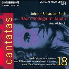 Bach, J.S.: Cantatas, Vol. 18 (Suzuki) - Bwv 66, 67, 134