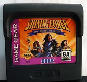 Shining Force The Sword of Hajya Sega Game Gear Unknown