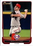 2012 Bowman Baseball Card #137 Roy Oswalt - Philadelphia Phillies (ENCASED MLB Trading Card)