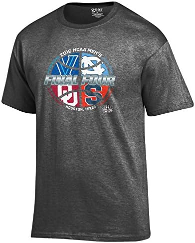 Official 2016 NCAA Final Four March Madness Houston Basketball T-Shirt (XL)