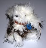 Review RUSS BERRIE  / HAIRY MACLARY DOG WITH SQUEAKER