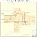 Street & Road Map of Hull, Iowa IA - Printed poster size wall atlas of your home town