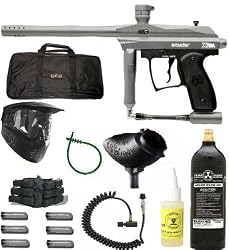 09 Spyder XTRA Paintball Gun Marker SNIPER - Pewter