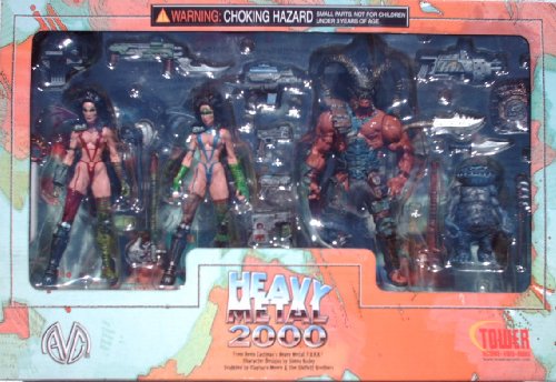 Heavy Metal 2000 FAKK 2 Tower Record Exclusive 4 Pack 6