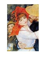 Picture Lienzo Dance In Bougival - Dettaglio - Auguste Renoir