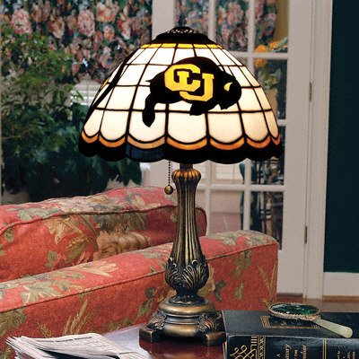 Buy Colorado Buffaloes Tiffany Table Lamp by FansEdge