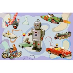 Dolce Mia Tin Toys Placemat by Dolce Mia Designs