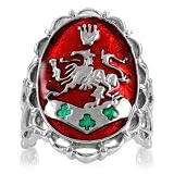 New - Leslie's Fantasy Crest Hair Cuff - Red - 17672509