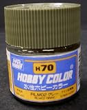 クレオス・水性ホビーカラー・H70 RLM02 グレー 半光沢