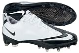 Nike 396256110 Zoom Vapor Carbon Fly TD Men's Football Cleats (White/Black)