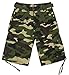 Access Men's Camouflage Cargo Shorts with Belt