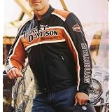 Harley-Davidson? Mens Classic Cruiser Leather Jacket. 98118-08VM